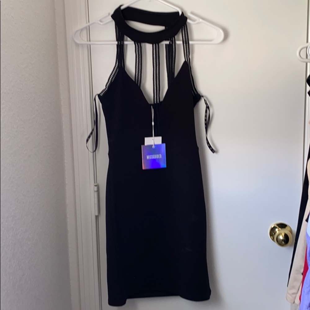 Misguided mini bodycon dress